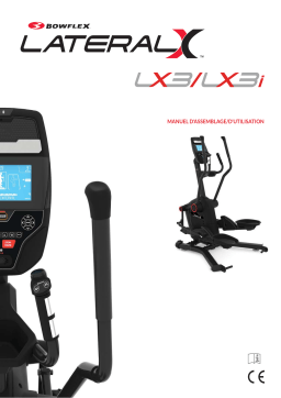 Bowflex LX3i Manuel du propriétaire