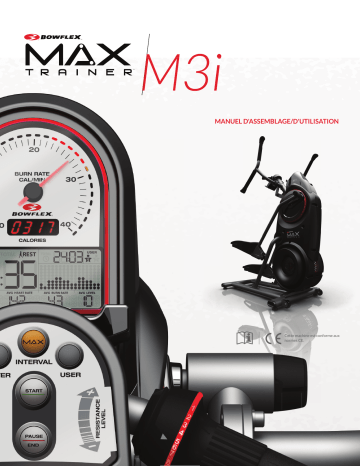 Bowflex M3i Manuel utilisateur | Fixfr
