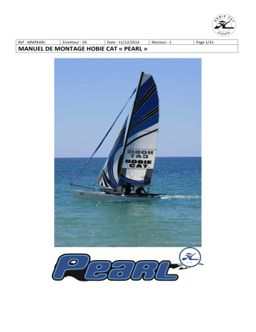 Hobie PEARL Manuel utilisateur | Fixfr