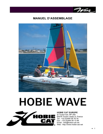 Hobie Wave Manuel utilisateur | Fixfr
