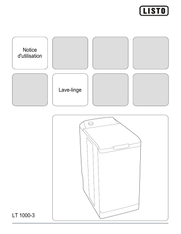 Mode d'emploi | Listo LT1000-3 Manuel utilisateur | Fixfr