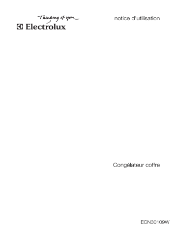 Mode d'emploi | Electrolux ECN30109W Manuel utilisateur | Fixfr