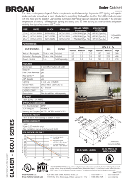 Broan BCDJ136BL Manuel utilisateur