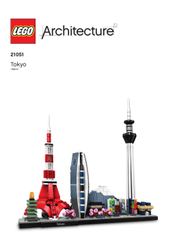 Lego 21051 Tokyo Manuel utilisateur
