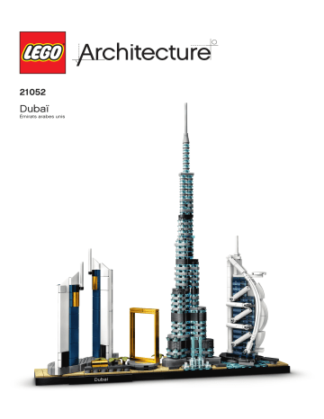 Guide d'installation | Lego 21052 Dubai Manuel utilisateur | Fixfr