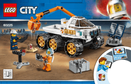 Lego 60225 Rover Testing Drive Manuel utilisateur