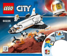 Lego 60226 Mars Research Shuttle Manuel utilisateur