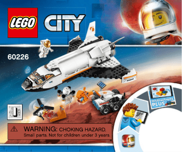 Guide d'installation | Lego 60226 Mars Research Shuttle Manuel utilisateur | Fixfr