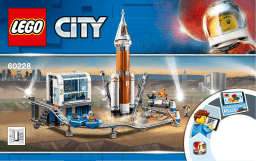 Lego 60228 Deep Space Rocket and Launch Control Manuel utilisateur