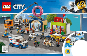 Guide d'installation | Lego 60233 Donut shop opening Manuel utilisateur | Fixfr