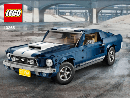 Lego 10265 Ford Mustang Manuel utilisateur