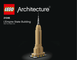 Lego 21046 Empire State Building Manuel utilisateur