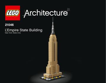 Guide d'installation | Lego 21046 Empire State Building Manuel utilisateur | Fixfr