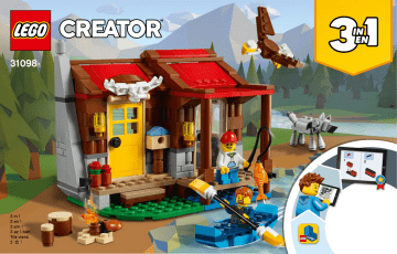 Guide d'installation | Lego 31098 Outback Cabin Manuel utilisateur | Fixfr