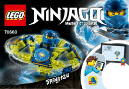 Lego 70660 Spinjitzu Jay Manuel utilisateur