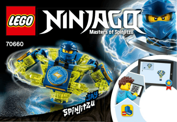 Guide d'installation | Lego 70660 Spinjitzu Jay Manuel utilisateur | Fixfr