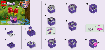 Guide d'installation | Lego 30408 Tulips Manuel utilisateur | Fixfr