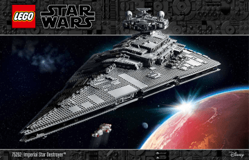 Guide d'installation | Lego 75252 Imperial Star Destroyer Manuel utilisateur | Fixfr