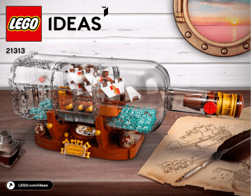 Guide d'installation | Lego 21313 Ship in a Bottle Manuel utilisateur | Fixfr