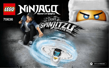 Guide d'installation | Lego 70636 Zane Manuel utilisateur | Fixfr