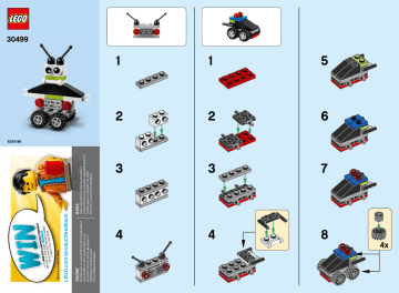 Guide d'installation | Lego 30499 Robot/Vehicle Free Builds Manuel utilisateur | Fixfr