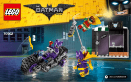 Lego 70902 Catwoman Catcycle Chase Manuel utilisateur