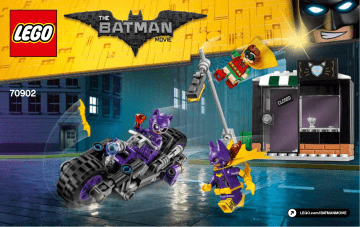 Guide d'installation | Lego 70902 Catwoman Catcycle Chase Manuel utilisateur | Fixfr