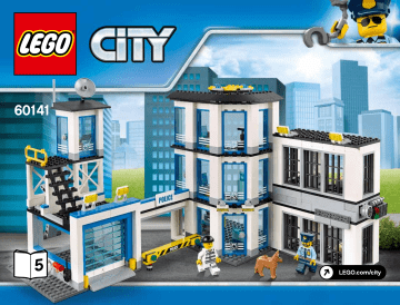 Guide d'installation | Lego 60141 Police Station Manuel utilisateur | Fixfr