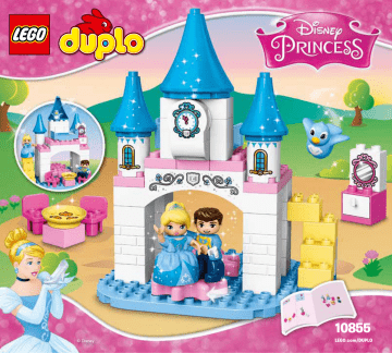 Guide d'installation | Lego 10855 Cinderella´s Magical Castle Manuel utilisateur | Fixfr