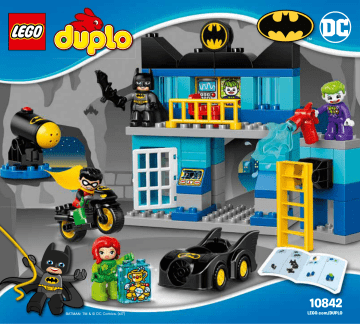 Guide d'installation | Lego 10842 Batcave Challenge Manuel utilisateur | Fixfr