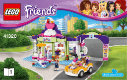 Lego 41320 Heartlake Frozen Yogurt Shop Manuel utilisateur