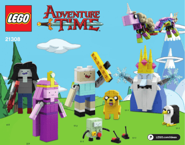 Guide d'installation | Lego 21308 Adventure Time Manuel utilisateur | Fixfr