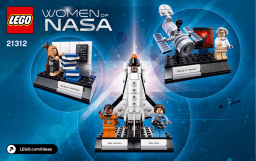 Lego 21312 Women of NASA Manuel utilisateur