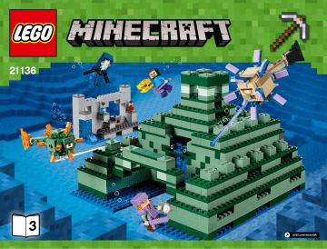 Guide d'installation | Lego 21136 The Ocean Monument Manuel utilisateur | Fixfr