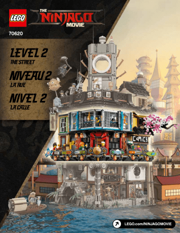 Guide d'installation | Lego 70620 NINJAGO City Manuel utilisateur | Fixfr