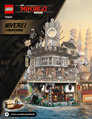 Guide d'installation | Lego 70620 NINJAGO City Manuel utilisateur | Fixfr