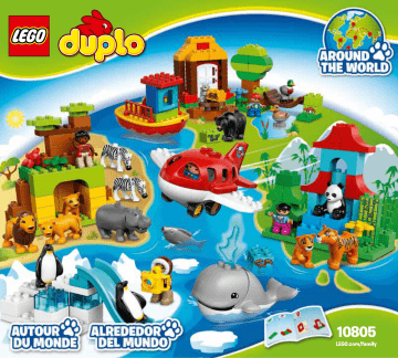 Guide d'installation | Lego 10805 Around the World Manuel utilisateur | Fixfr