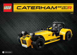 Lego 21307 Caterham Seven 620R Manuel utilisateur