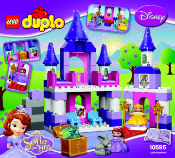 Guide d'installation | Lego 10595 Sofia the First Royal Castle Manuel utilisateur | Fixfr