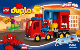Lego 10608 Spider-Man Spider Truck Adventure Manuel utilisateur
