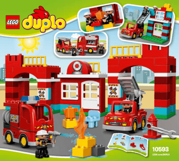 Guide d'installation | Lego 10593 Fire Station Manuel utilisateur | Fixfr