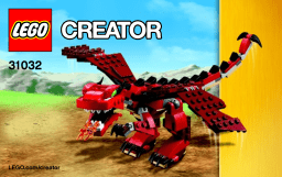 Lego 31032 Red Creatures Manuel utilisateur