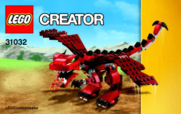 Guide d'installation | Lego 31032 Red Creatures Manuel utilisateur | Fixfr