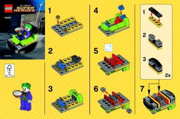 Guide d'installation | Lego 30303 The Joker Bumper Car Manuel utilisateur | Fixfr