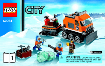 Guide d'installation | Lego 60064 Arctic Supply Plane Manuel utilisateur | Fixfr