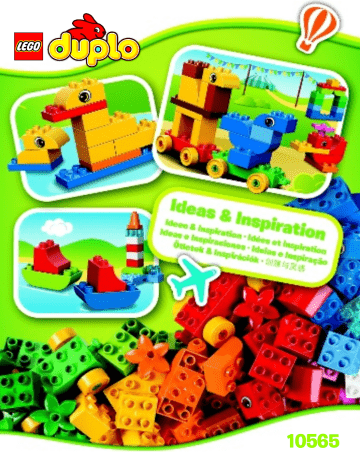Guide d'installation | Lego 10565 DUPLO Creative Suitcase Manuel utilisateur | Fixfr