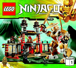 Lego 70505 Temple of Light Manuel utilisateur