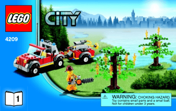 Guide d'installation | Lego 4209 Fire Plane Manuel utilisateur | Fixfr