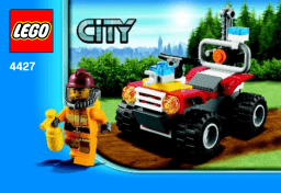 Lego 4427 Fire ATV Manuel utilisateur