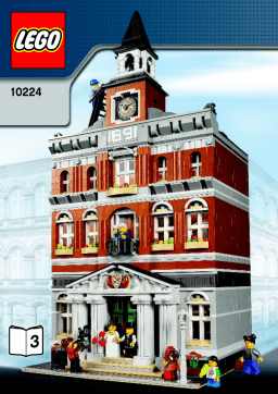 Lego 10224 Town Hall Manuel utilisateur